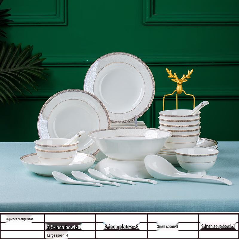 European Style Ceramic Dinnerware Set