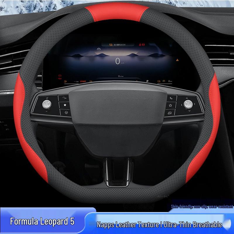 Anti-Slip Steering Wheel Cover for 2023 BYD Formula Leopard 5.