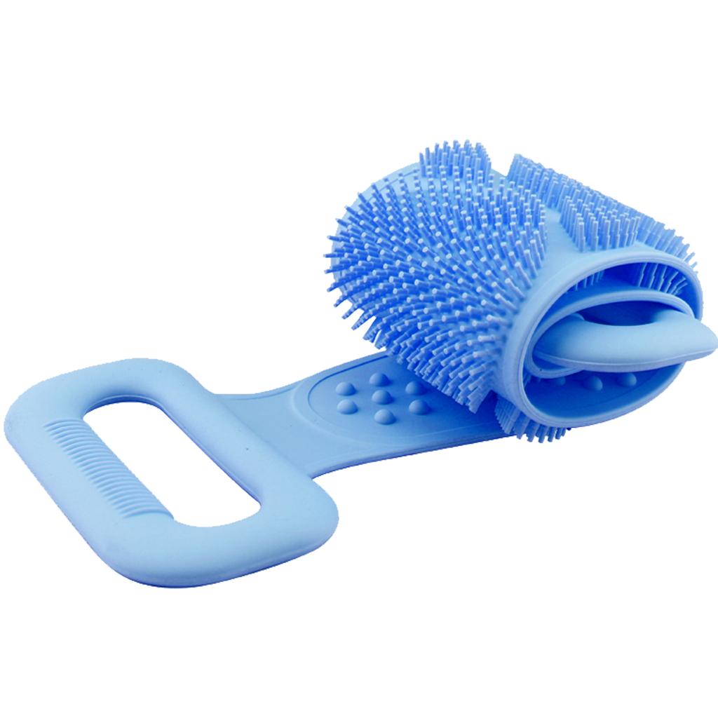 Esfoliantes de Costas de Silicone Forte Dupla Face Toalha Esfoliante para Lama e Cinzas