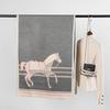 Winter imitation cashmere bag horse beige scarf sweet jacquard medium long shawl neck protector