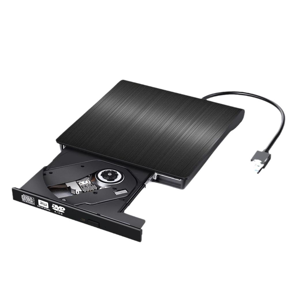 Brushed USB 3.0 External DVD Burner for Notebooks