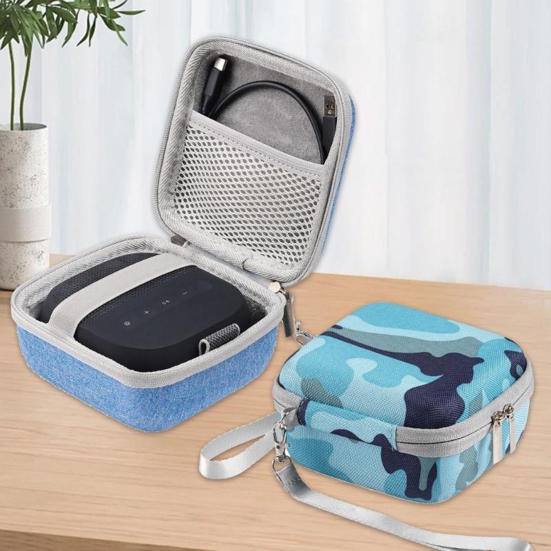 Speaker Carrying Bag With Zippers Weatherproof Cover Secure Storage Solution for 2nd Hiking Camping Commuting