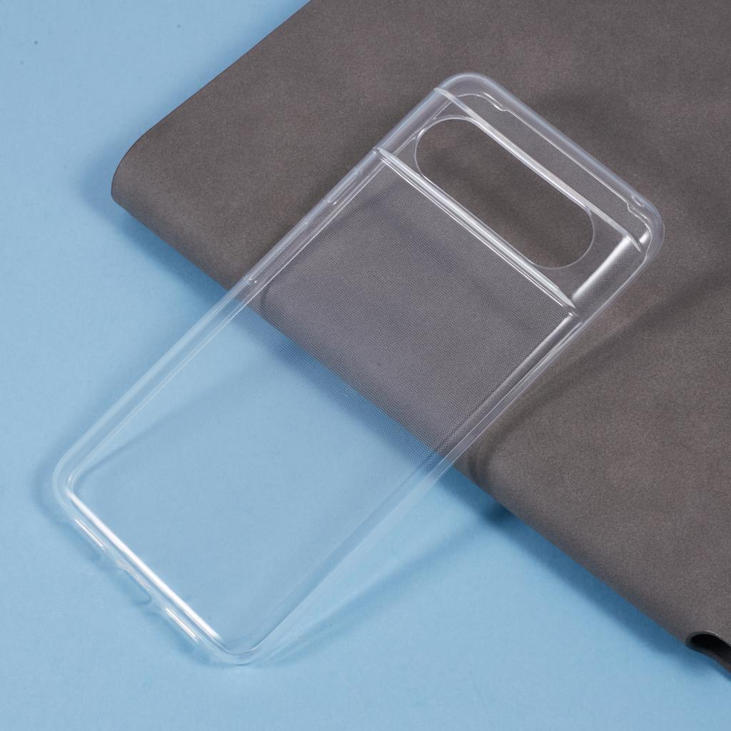 For Google Pixel 8 Clear Mobile Phone Cover Glossy Watermark-Free TPU Cell Phone Case Shell