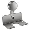 Modern Minimalist Suction Cup Hair Dryer Holder With Nonpiercing Wall Mount For Bathroom Storage