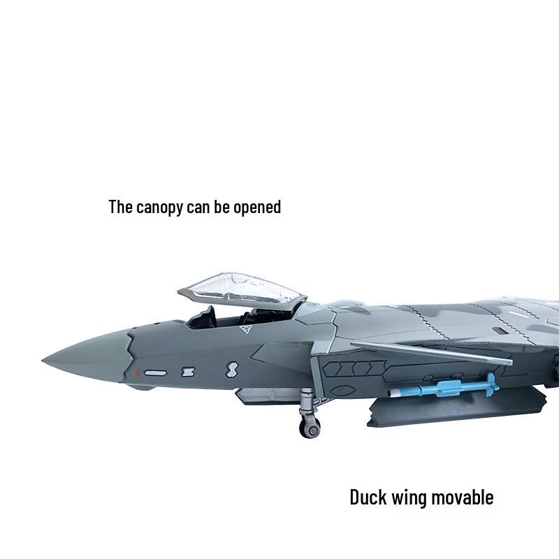 Jian-20 Fighter Jet Alloy Models