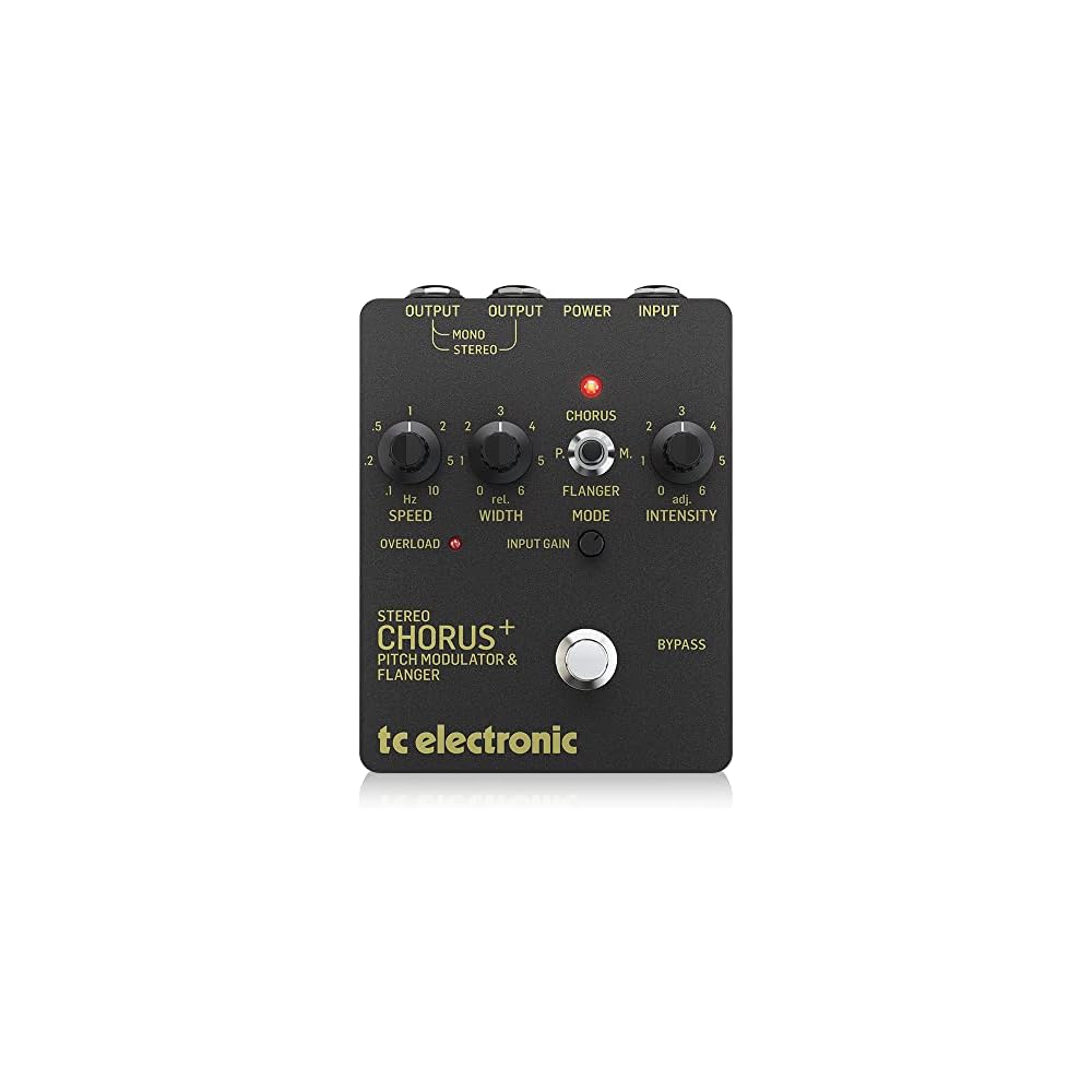 TC Electronic Analog BBD Chorus Pedal: Recreating the legendary chorus effect. Analog circuit design using BBD elements. 9VDC adapter compatible. Buil