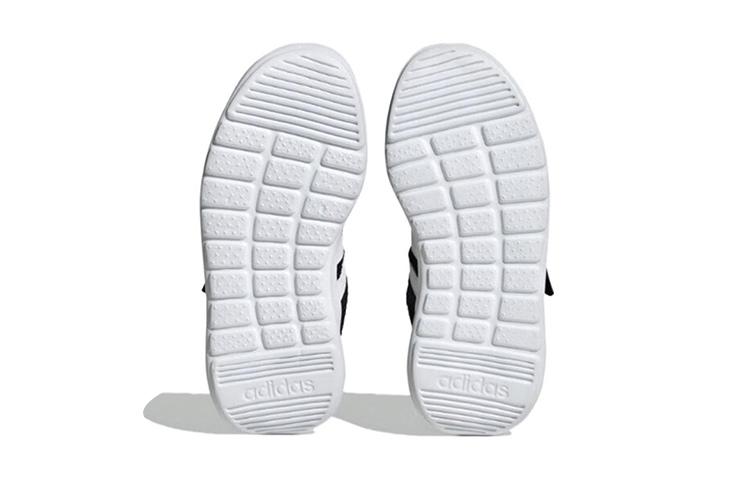 adidas Lite Racer 3.0 Hook & Loop K 'Black White' HQ3763