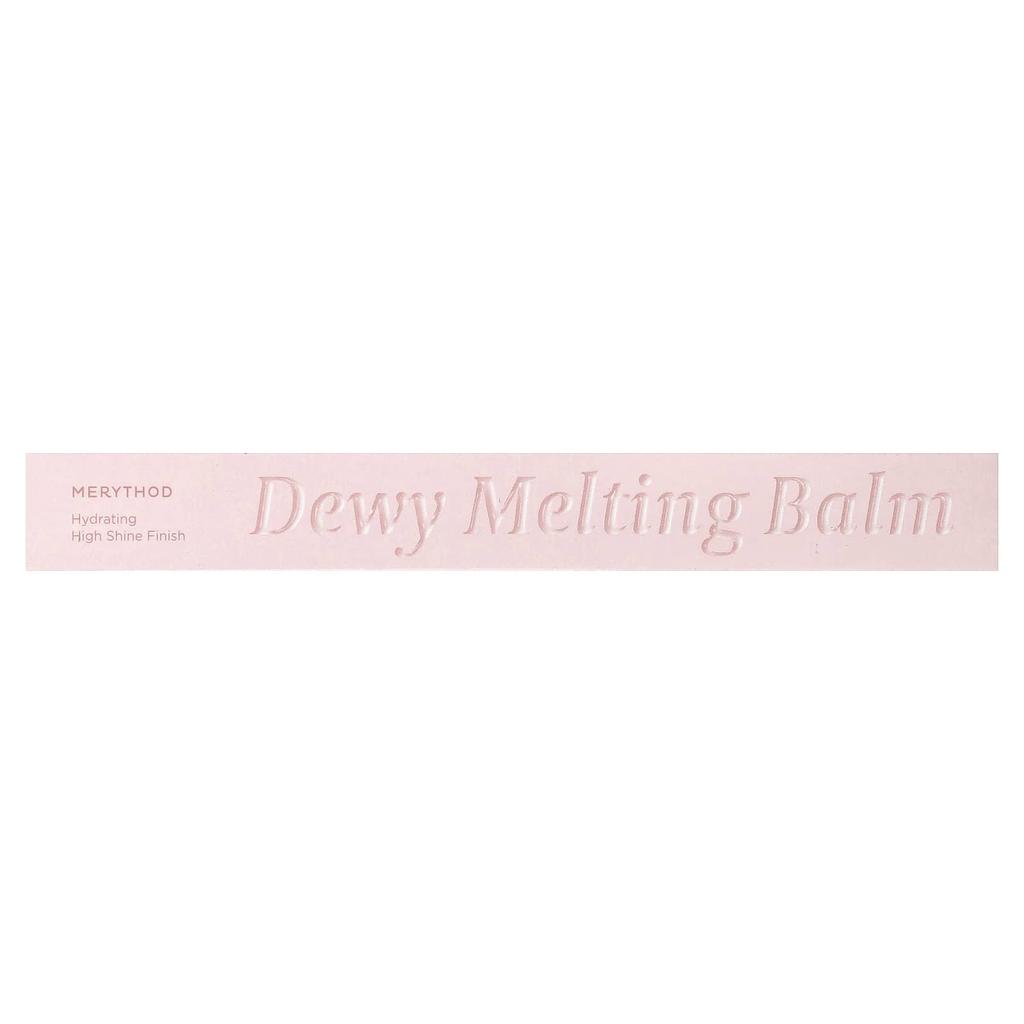 Merythod Moist Melting Balm, 01 Pink Sunset, 2.9g (0.1oz)