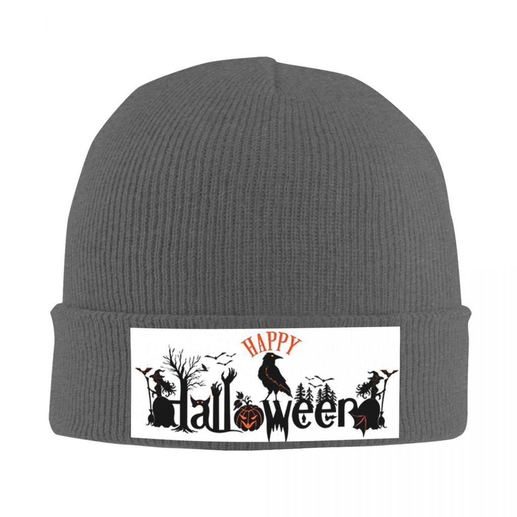 Happy Halloween Warm Knitted Cap Winter Knit Bonnet Hat Skullies Beanies Hip Hop Caps for Unisex