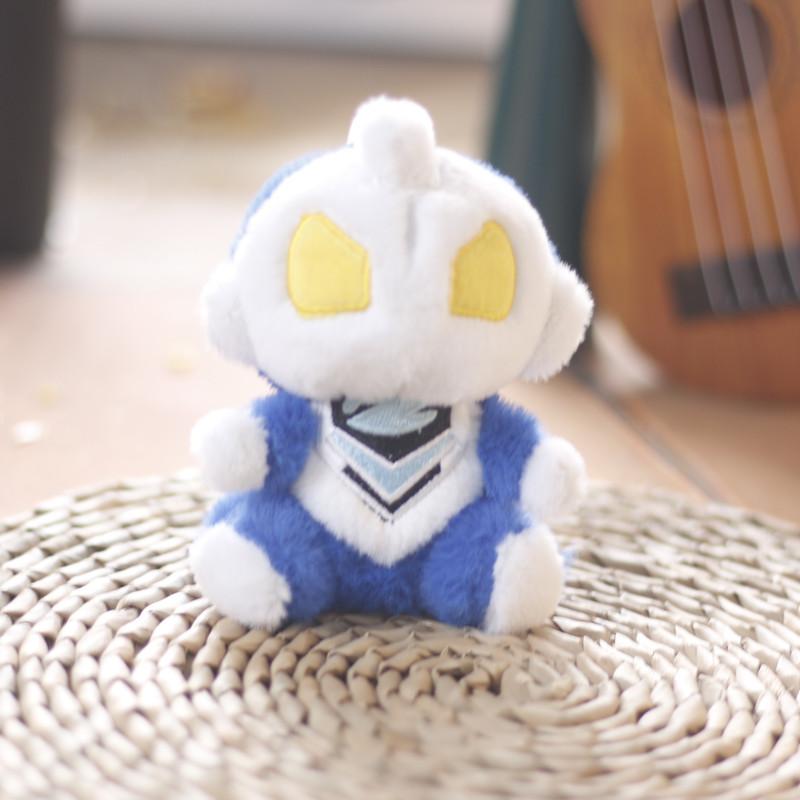 Cute and Cute Ultraman Taigazeta Small Pendant Plush Toy Doll Cake Children's Bag Hanging Decoration Keychain