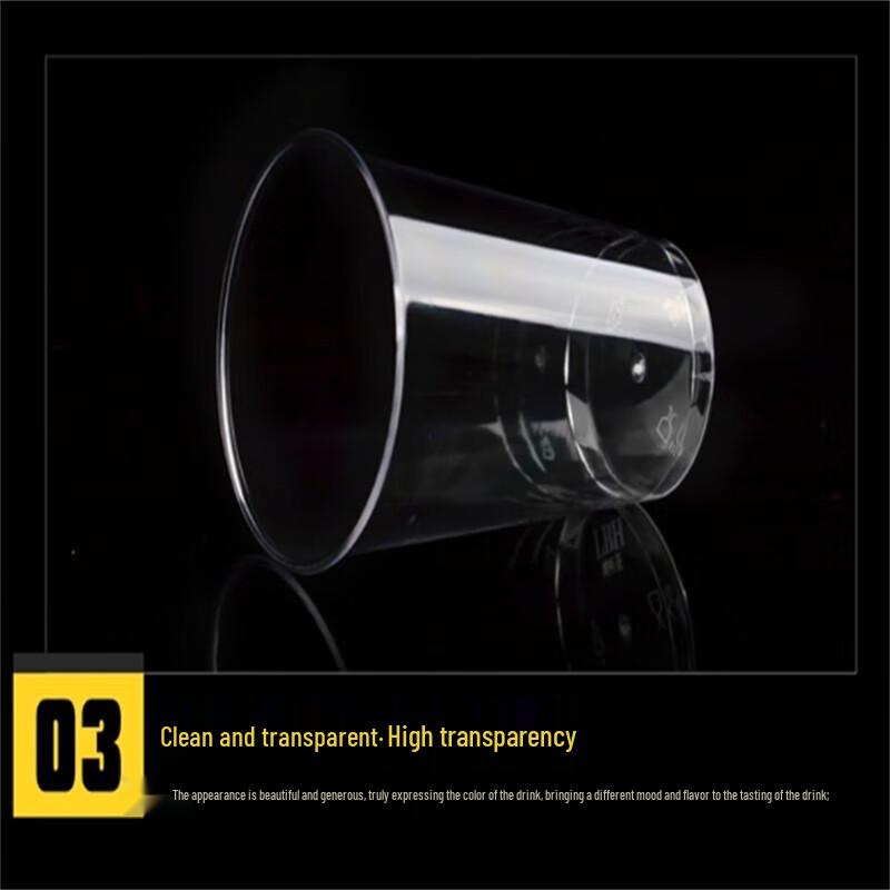 Disposable Transparent Plastic Cups