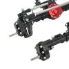 RC Axle Kit Front Rear CNC Differential Locking   Axles Set for   SCX10 I II III 90046 90047 1Celsius10 RC Car