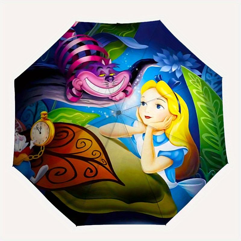 

1pc Alice in Wonderland Automatic Umbrella 8-Bone Design Compact Gear for Outdoor Travel,Perfect Gift for Friends Birthdays yy250813001