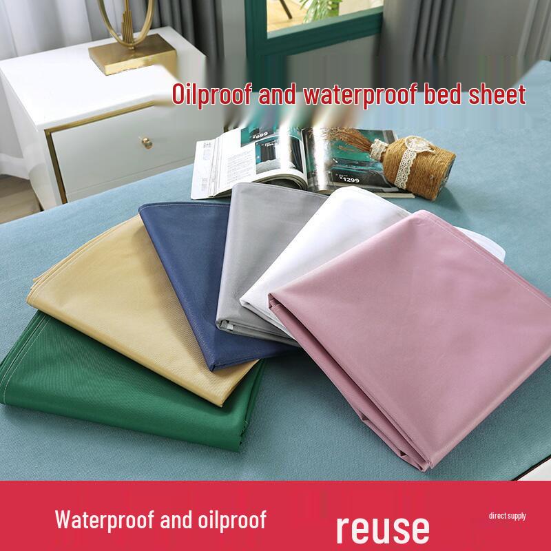 Waterproof & Oilproof White Beauty Salon Massage Bed Sheet