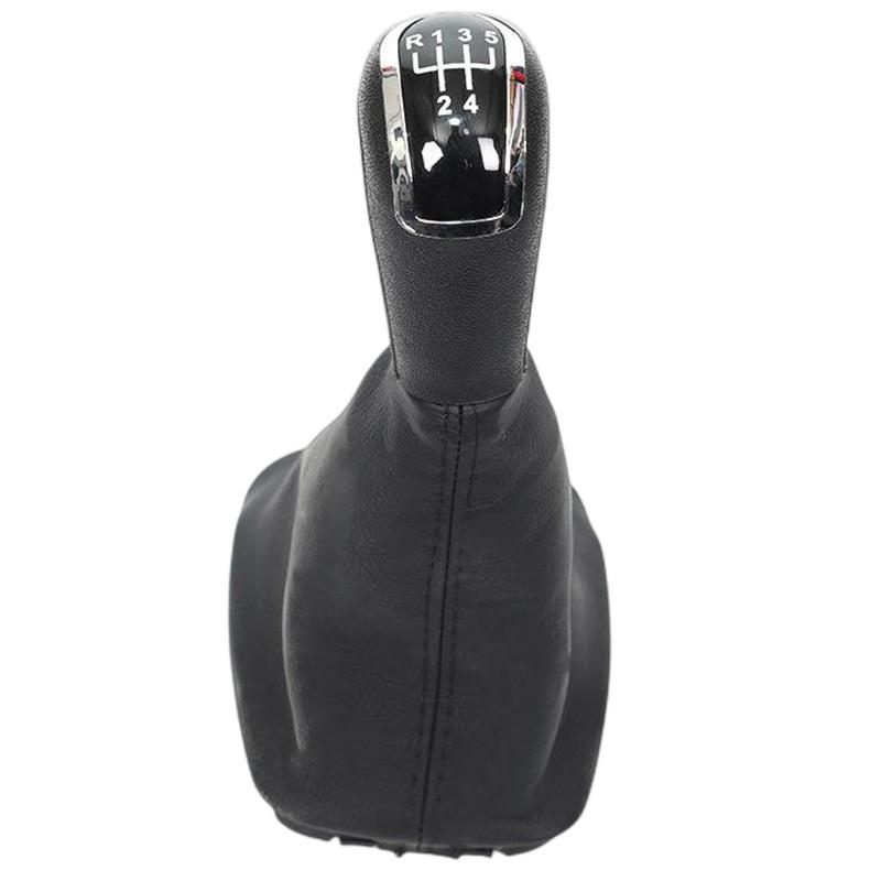 

Manual Automatic Transmission Gear Shift Knob Transfer Lever Shifter Knob Cars Accessories For Skoda Fabia MK1 2000-2007 2008 Black