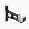 4Pcs Aluminum Alloy Double Curtain Rod Bracket Holder Set Hanging Curtain Bracket Window Track Holder For Bedroom And Home Use