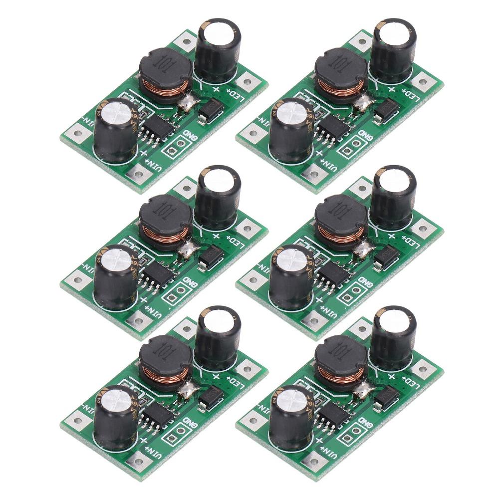 6PCS DC 5‑35V Input LED Driver Module 700mA PWM Control LED Module  DIY Applications