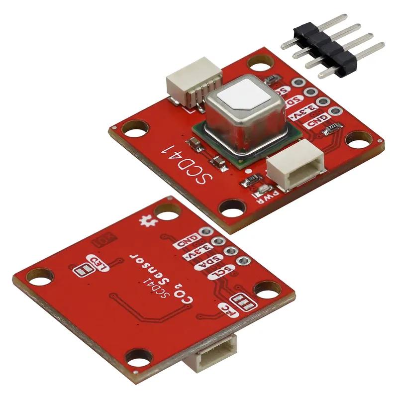 SCD40 SCD41 Gassensor-Modul erkennt CO2 Kohlendioxid Temperatur und Luftfeuchtigkeit in einem Sensor I2C-Kommunikation