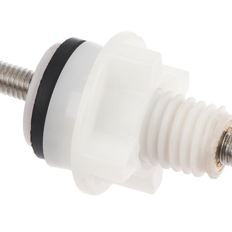 2Pcs Anti-Corrosion Toilet Tank Mounting Screw Kit Universal Fit Toilet Repair Parts for Hotel Apartment Bathroom Maintenance