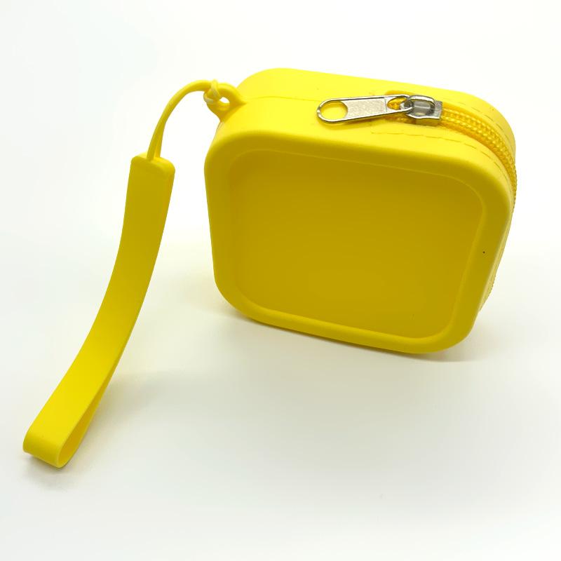 Silicone small square bag