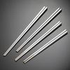 Customized 304 Stainless Steel Full-square Chopsticks Multi-specification Children's Practice Chopsticks Gifts Portable Tableware Laser Logo