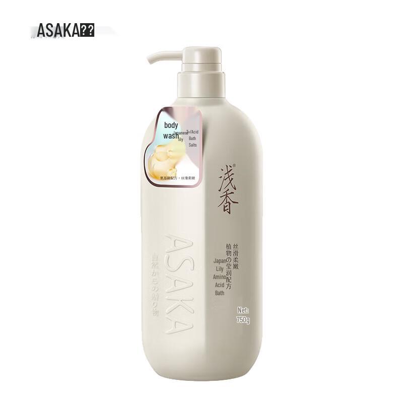 ASAKA Lily Amino Acid Moisturizing Shower Gel 500g