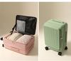 20-Inch Expandable Side-Opening Trolley Suitcase for Men & Women - Multifunctional Travel Carry-On