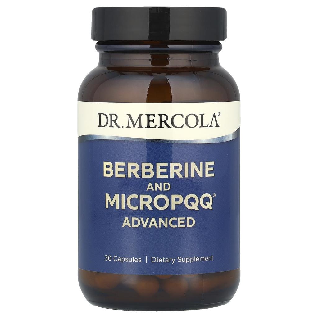 Dr. Mercola Berberin og Micropqq Advanced, 30 kapsler