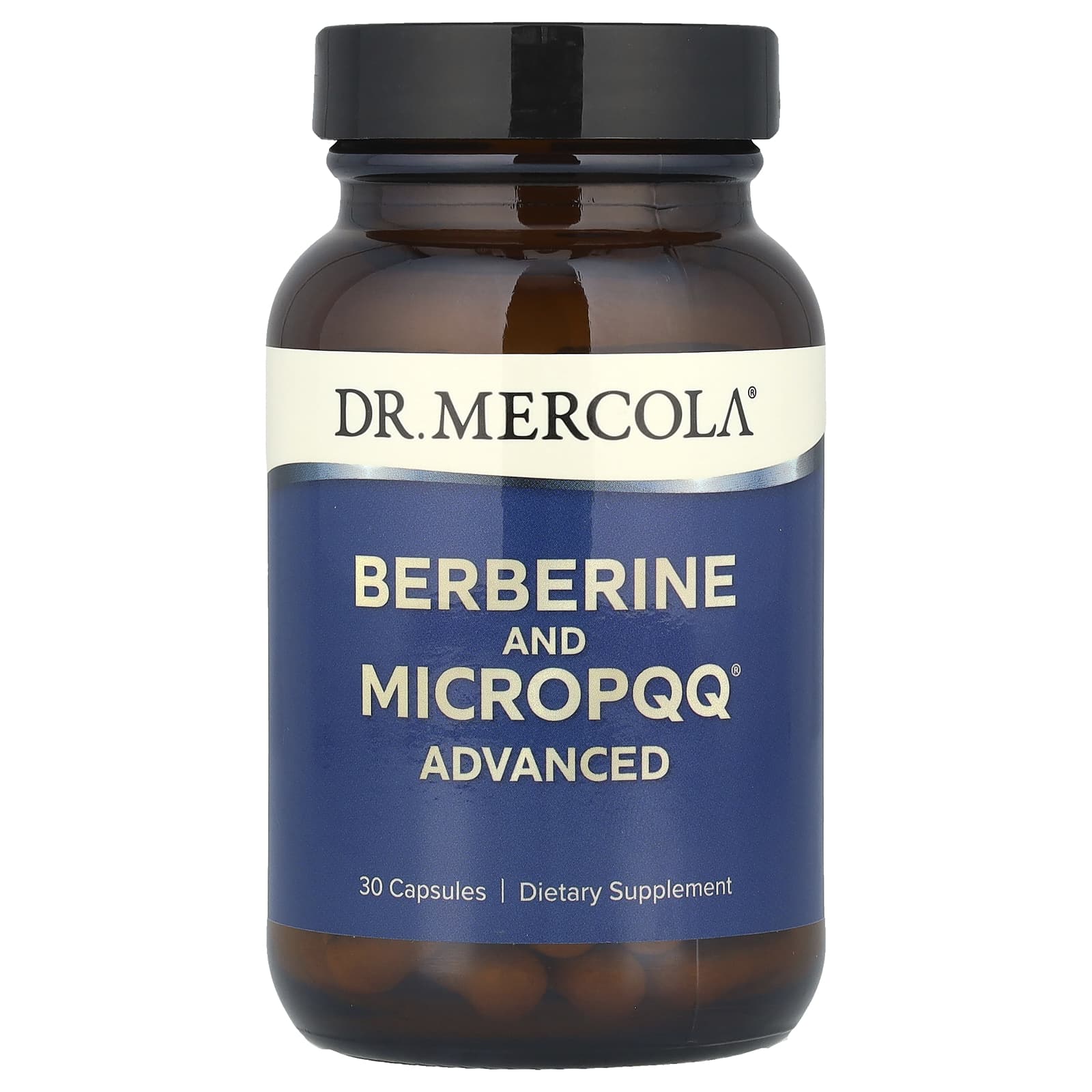 

Dr. Mercola, Berberine and Micropqq Advanced, 30 Capsules