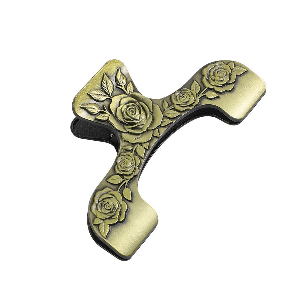 Zinc Zinc Zinc Alloy Metal Book Clips Exquisite Embossed Piano Sheet Music Folder  Decorating Journals