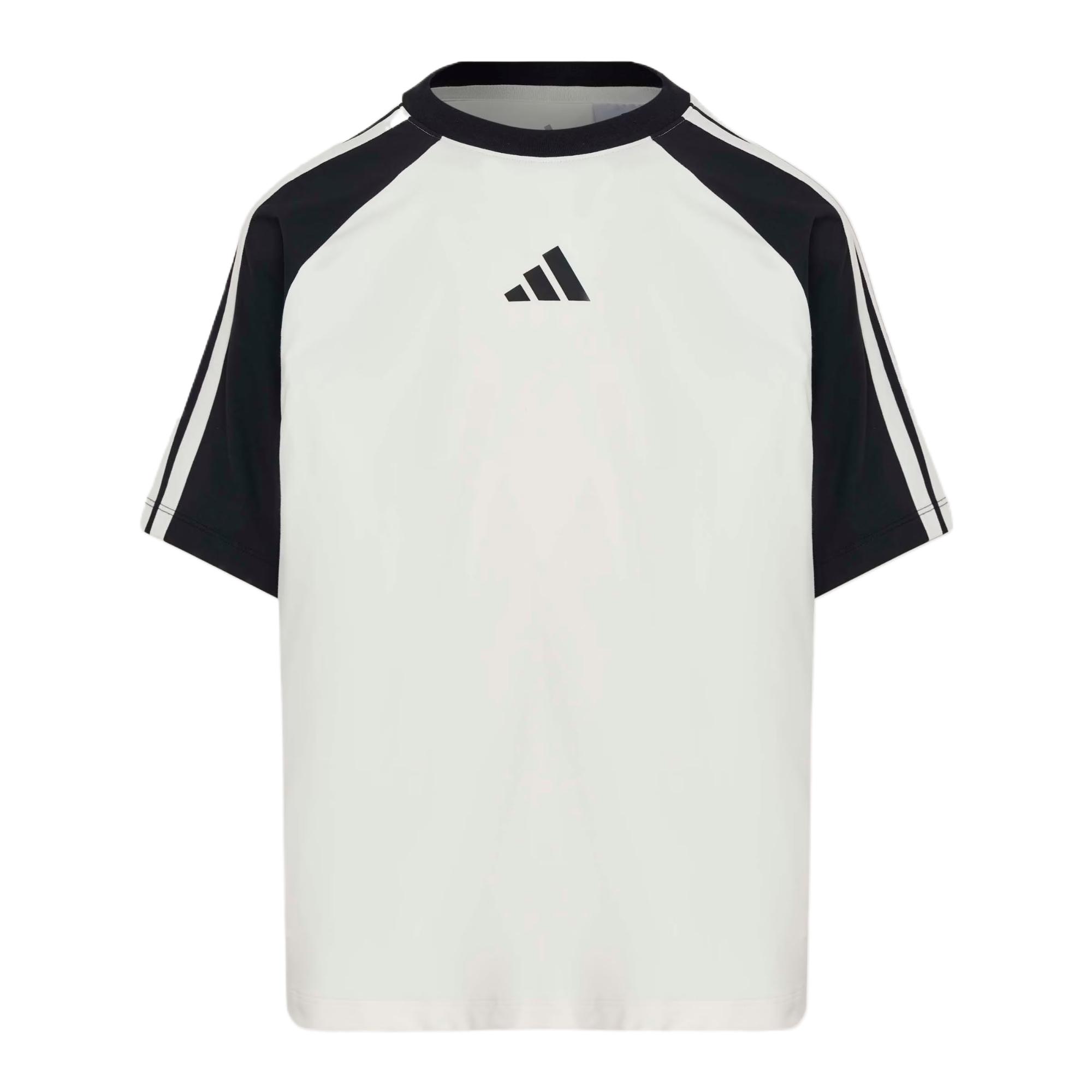 

Adidas Спортивная футболка Climacool Color Block с тремя полосками, удобная, мягкая, детские топы KH0210 128