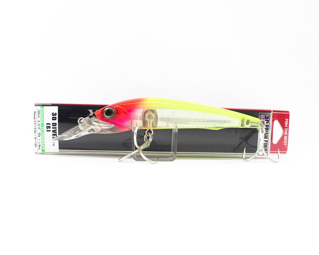 Yo Zuri Duel 3D Diver 120 Sinking Lure R1455-CPRH (2142)