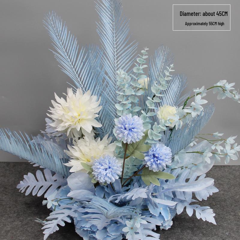 Artificial Wedding Aisle Flowers: Hotel Table Arrangements & Decorative Flower Balls for Stage and Welcome Area
