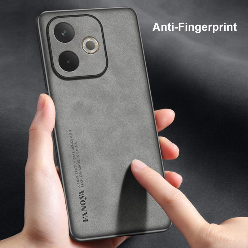 For OPPO A5 Pro 5G Case Luxury PU Leather Phone Case For OPPO A1 A2 A3 Pro A1X A2X A3X Back Cover Matte Silicone Full Protection