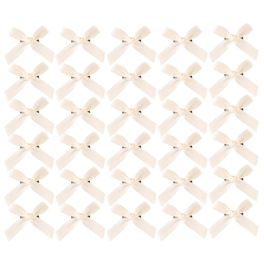 Ballet Style Ribbon Bow Duckbill Clip - Sweet 4cm Hair Accessories