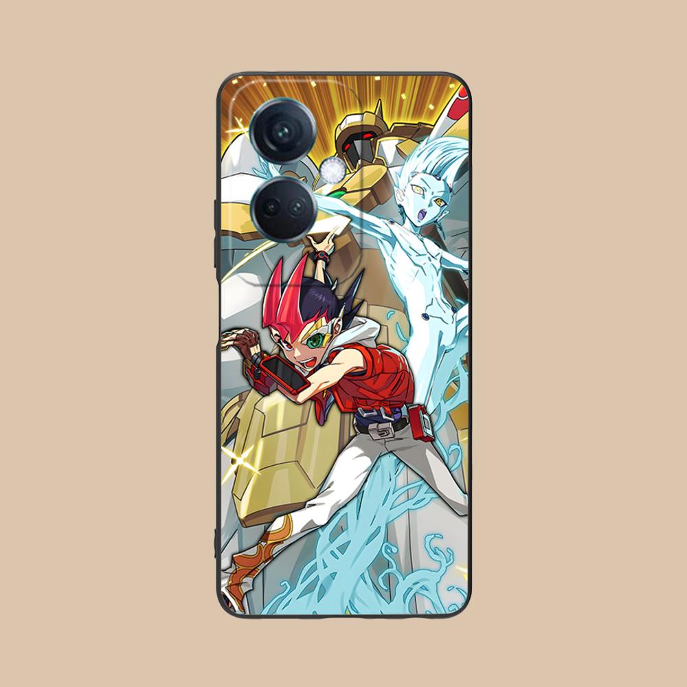 Yugioh Yuma Tsukumo Mobile Phone Case for OPPO Reno 14 13 12 11 10 9 8 7 6 5 F T Pro 5G Colorful Printing Cover Smartphone Cover