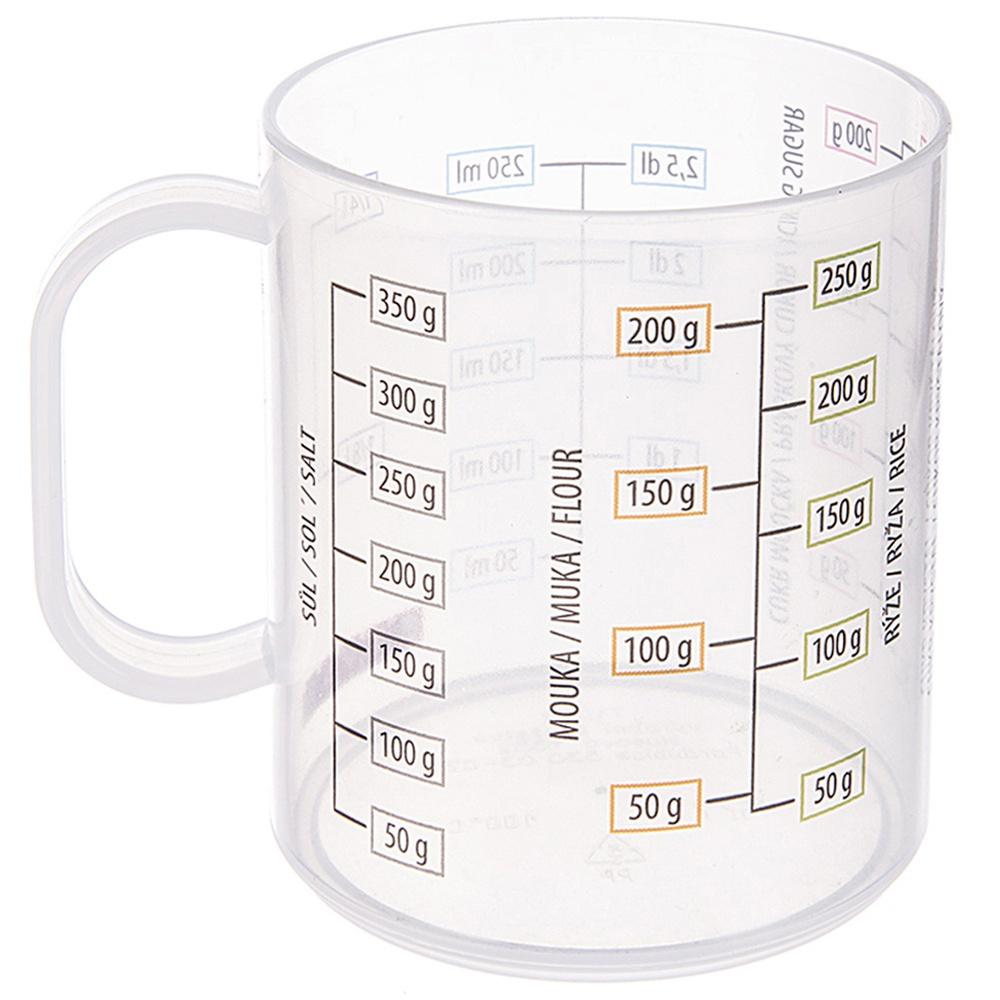 Caneca Medidora de Vidro para Medir Alimentos 250 ml
