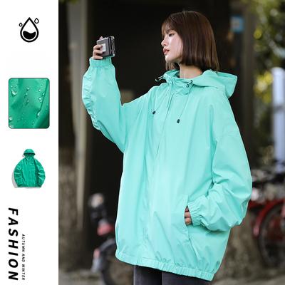 Mountain Style Outdoor Hooded Jacket for Men and Women In Autumn New Solid Color Loose and Versatile Tops and Jackets