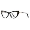 Cat Eye Presbyopia Glasses For Women Ultra-Light Far Sight Eyewear Prescription Optical Lens Gradient Fashion Reading Eyeglasses