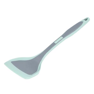Espátula de Frigideira Silicone Antiaderente Pá Resistente ao Calor Utensílios de Cozinha para Uso Doméstico
