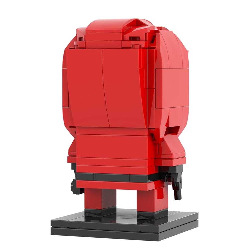 MOOXI Movie TV Series 149Pcs Bricks Game Administrator BrickHeadsed Building Blocks Kids Toys For Children Birthday Gift MOC7302