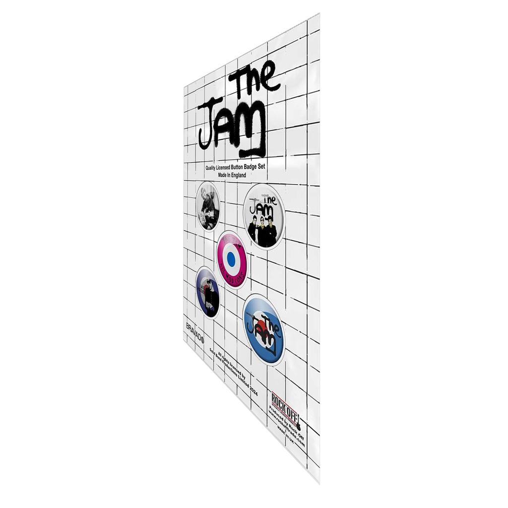 Jam All Mod Cons-märke (Paket om 5)