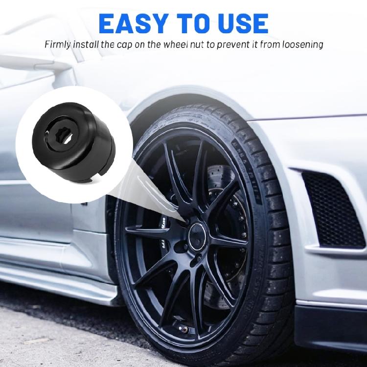 Bolt Caps with Puller Tool Wheel Nut Caps Screw Cover Automotive Accessory for 2003-2020 Quick Install
