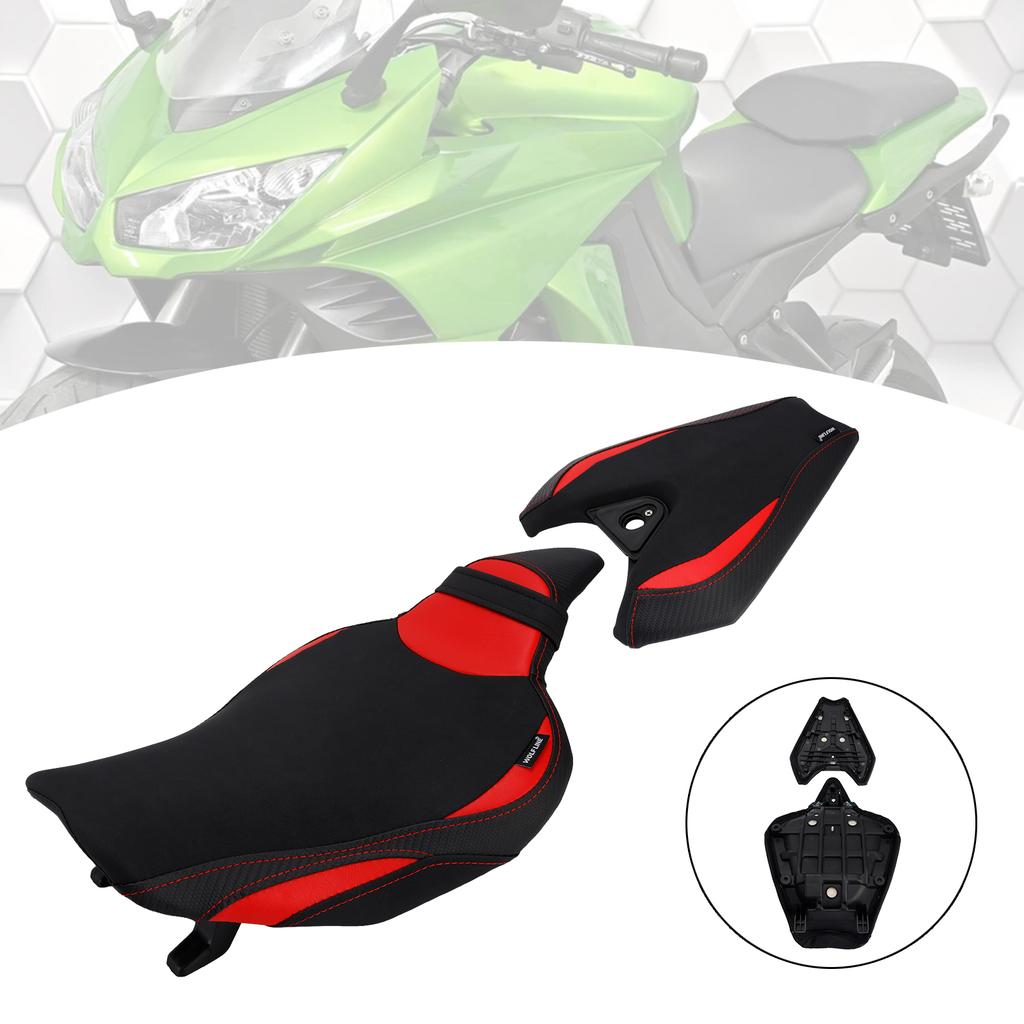 Front&Rear Raider Passenger Cushion Kit Red For Kawasaki Z1000 2014-2025 2024