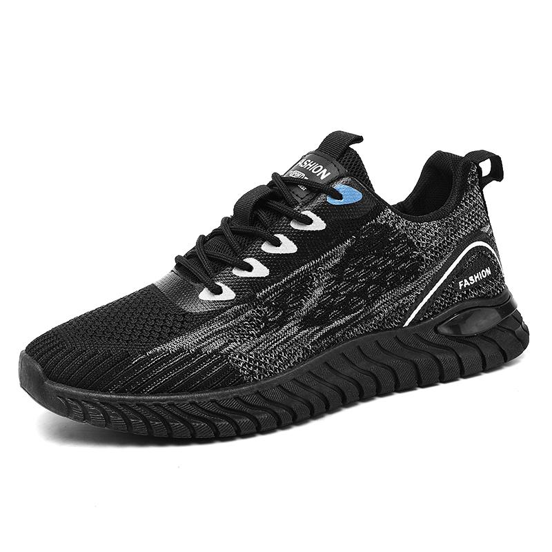 

Модные мужские теннисные спортивные кроссовки для студентов, прогулочные повседневные кроссовки, обувь для треккинга и путешествий 38 чёрный