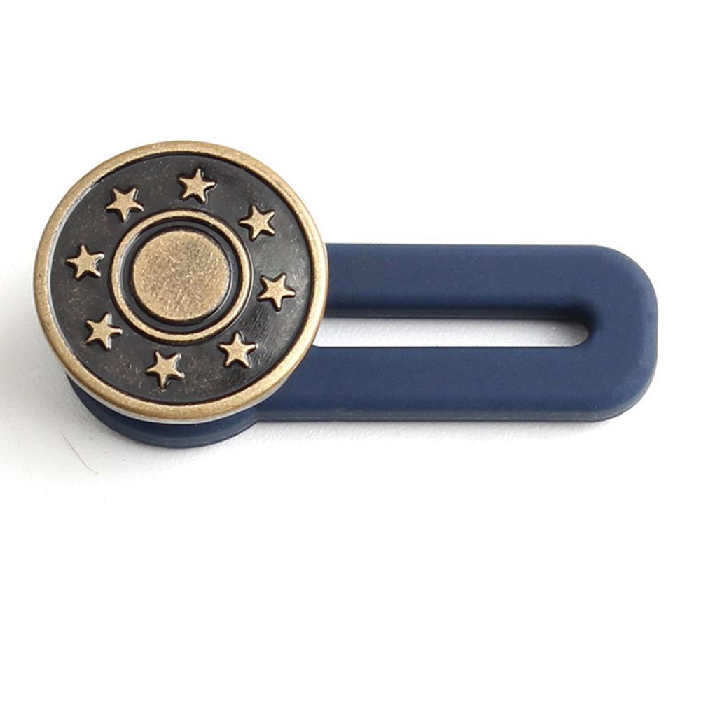 

1-10PCS Metal Button Extender For Pants Jeans Free Sewing Adjustable Retractable Waist Extenders Button Waistband Expander 1PC