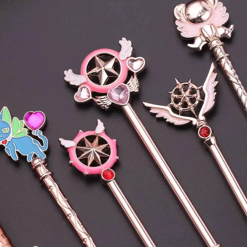 BAOQISHAN Sailor Moon Makeup Brush Set with Soft Fiber A Popular and Cute Makeup Brush A Great Sailor Moon Portable Makeup Brush 8-Piece Bristles.