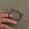 Timeless Locked Love: Red Rope Fu Bracelet for Women - Niche Design for Couples & Friends