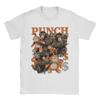Cute Monkey Punch team punch Tee Shirt for Men Women New Arrival T Shirts  100 Cotton Clothing