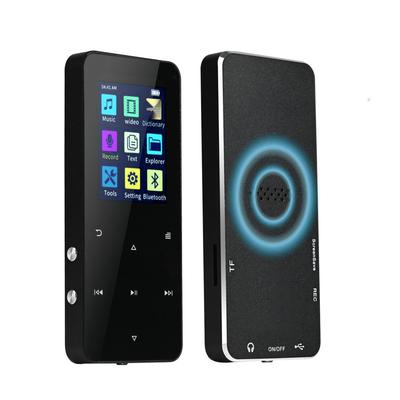 Tragbarer Touchscreen Bluetooth MP3-Player für Schüler - Erweiterbarer Speicher, Lossless Sound